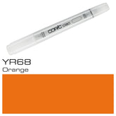Expertly blend vibrant orange shades with the COPIC CIAO MARKER YR 68. Its high-quality, alcohol-based ink provides smooth, streak-free coverage for illustrations and designs. Achieve precise color matching with its numbered color system. Ideal for professional artists and beginners.